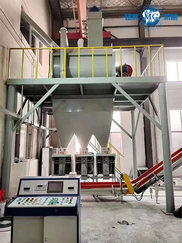 江蘇張家港輕質石膏砂漿自動化生產線安裝收尾！馬上準備試機啦！