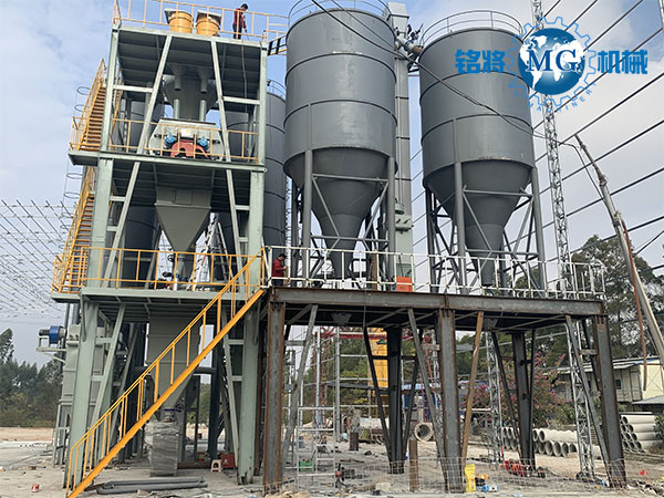 干粉砂漿攪拌站和混凝土攪拌站一樣嗎？可不可以通用？